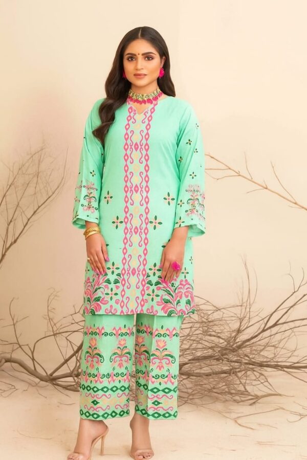 Meherbaan – Mint Blossom Co-ord Set